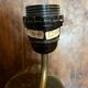 Lampe pharaon en bronze de style Hollywood Regency