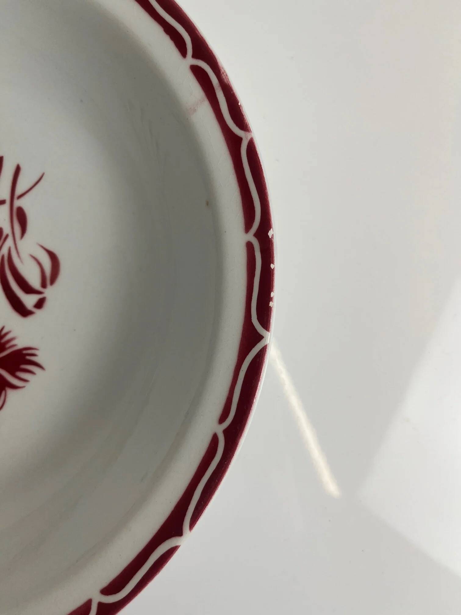 "Annecy" salad bowl, KG Lunéville, 20th century