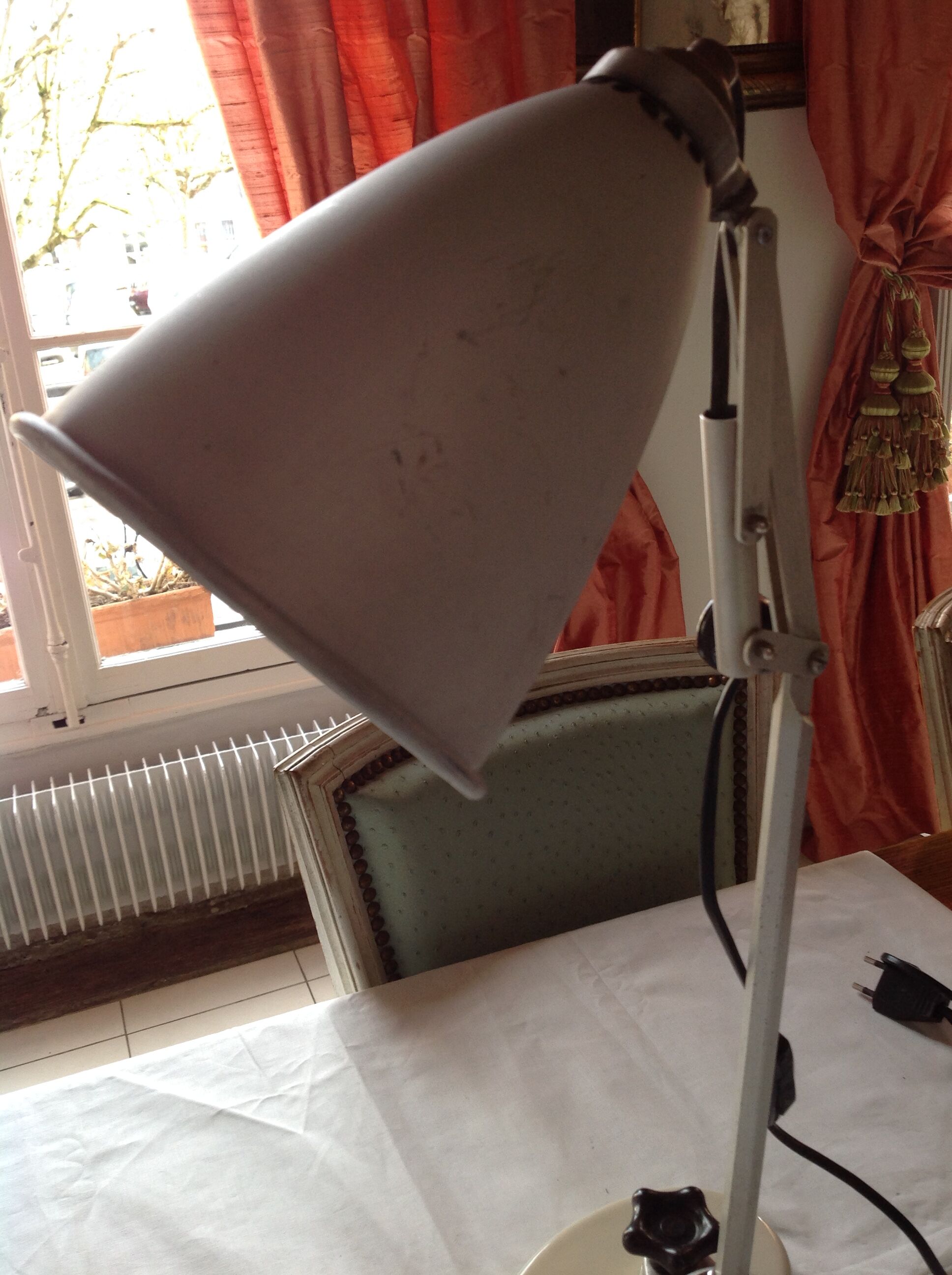 Vintage desk lamp, swivel, 70s