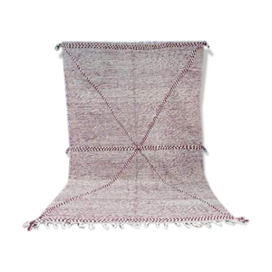 Tapis berbère bordeaux