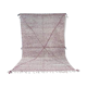 Tapis berbère bordeaux style zanafi 2x3 m