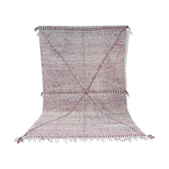 Zanafi style burgundy Berber rug 2x3 m