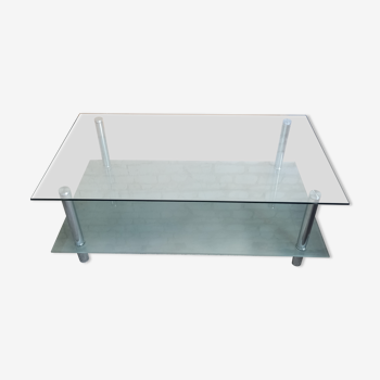 Table basse en verre