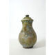 La Grange aux Potiers, ceramic pourer with green cover, 35 cm