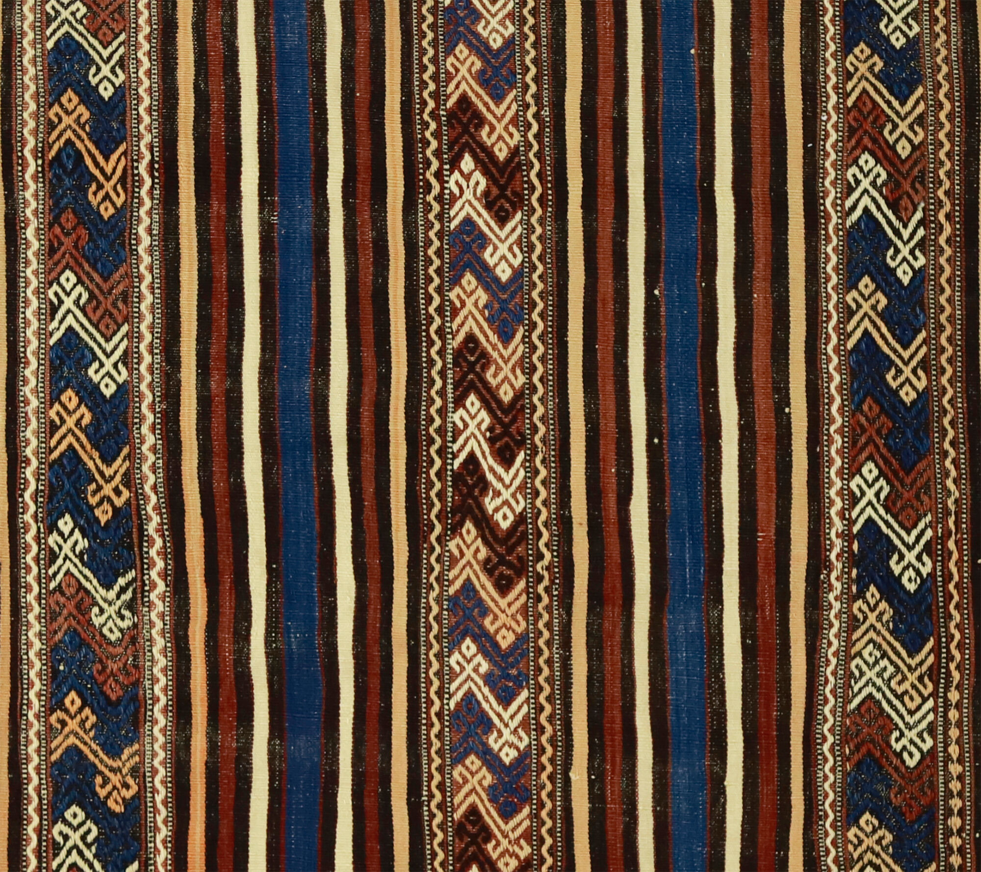 Anatolian handmade kilim rug 186 cm x 144 cm