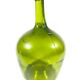 Demijohn green artisanal blown glass early 20th century