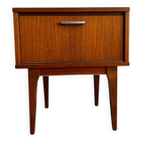 wooden bedside table / vintage side cabinet