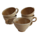 Tasses en grès