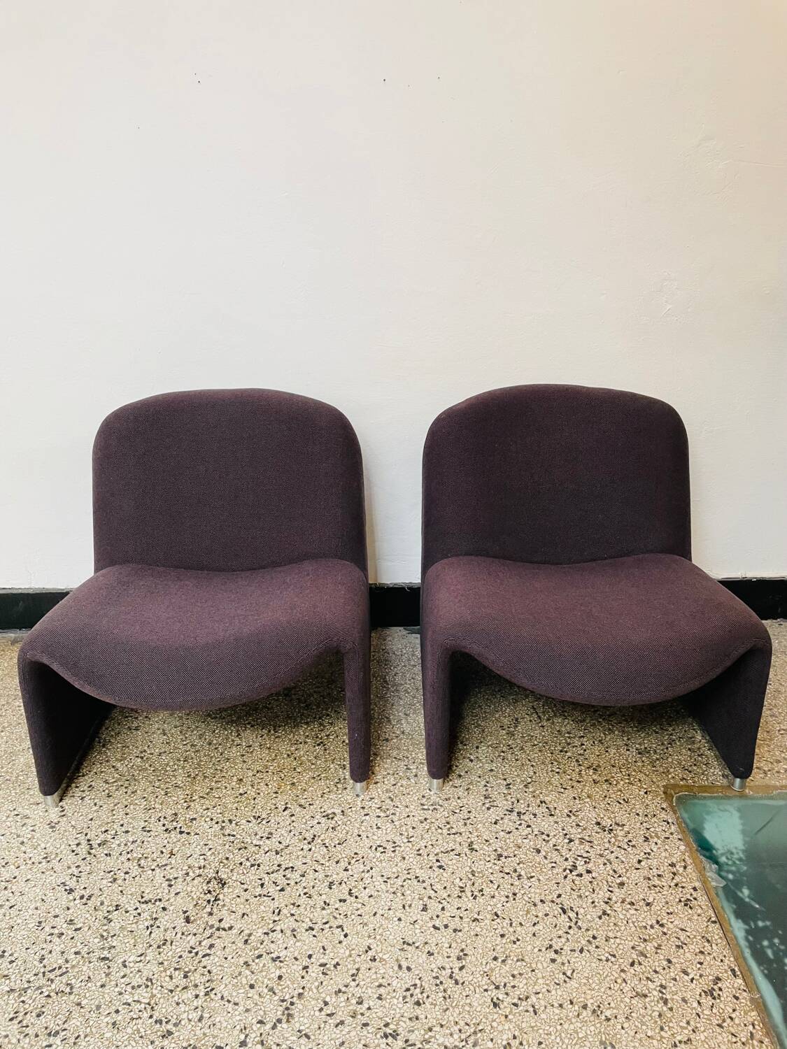 Alky Chairs by Giancarlo Piretti for Anonima Castelli, Italy, 1970s, Set of 2