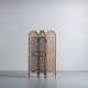 Mid-century room divider in bamboo and cane, Denmark, 1970s