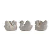 White porcelain swan table planters 1950/1960.