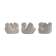 White porcelain swan table planters 1950/1960.