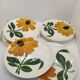 Vintage Gien dessert plates