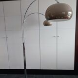 Dijkstra floor lamp chrome and plastic