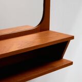 Pedersen & Hansen teak framed mirror