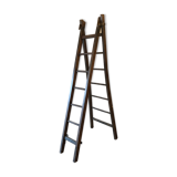 Old wooden stepladder