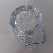 vintage glass ice bucket