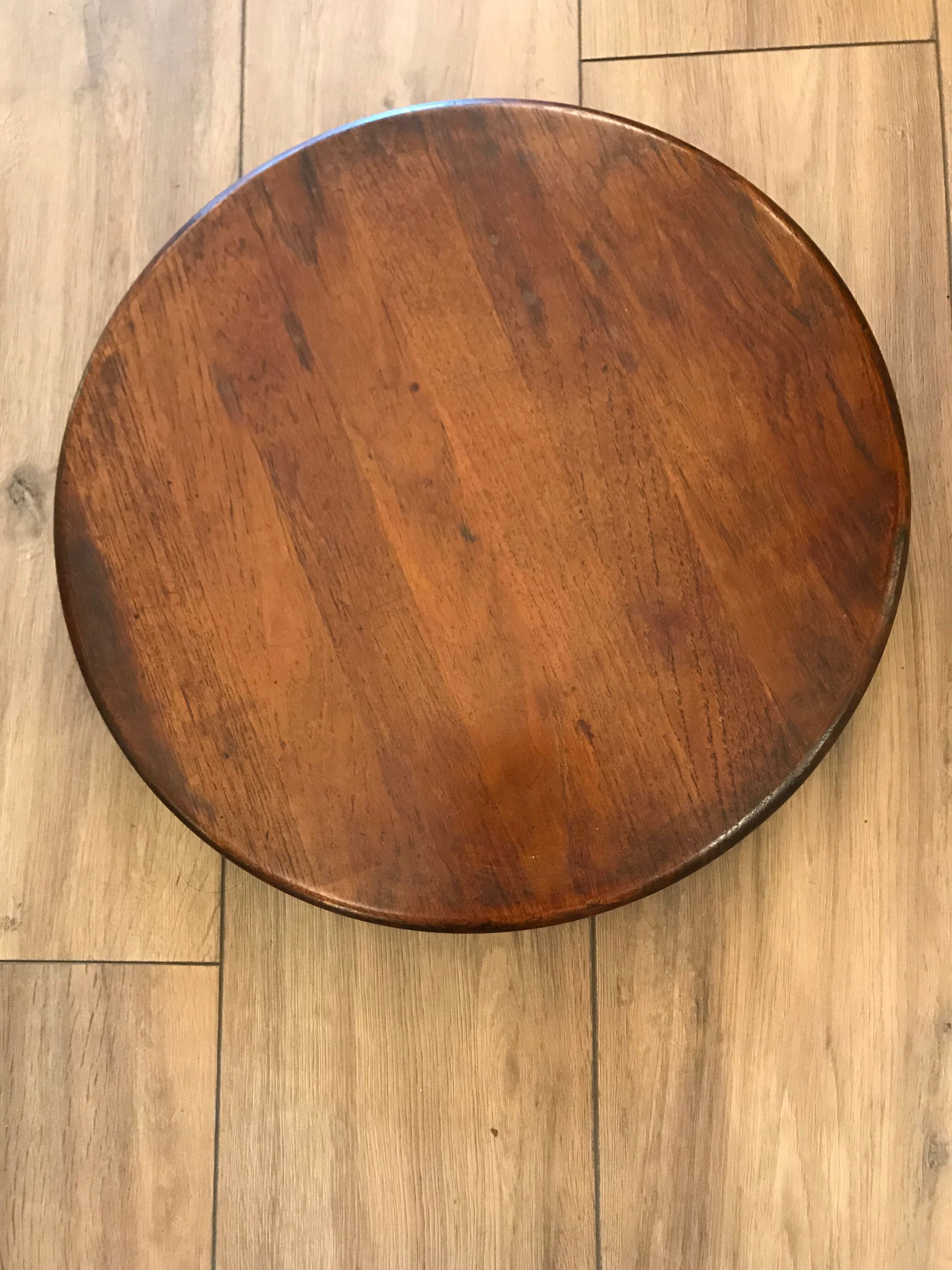 Digsmed Denmark 1970 solid teak turntable