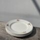 4 Gien floral flat plates