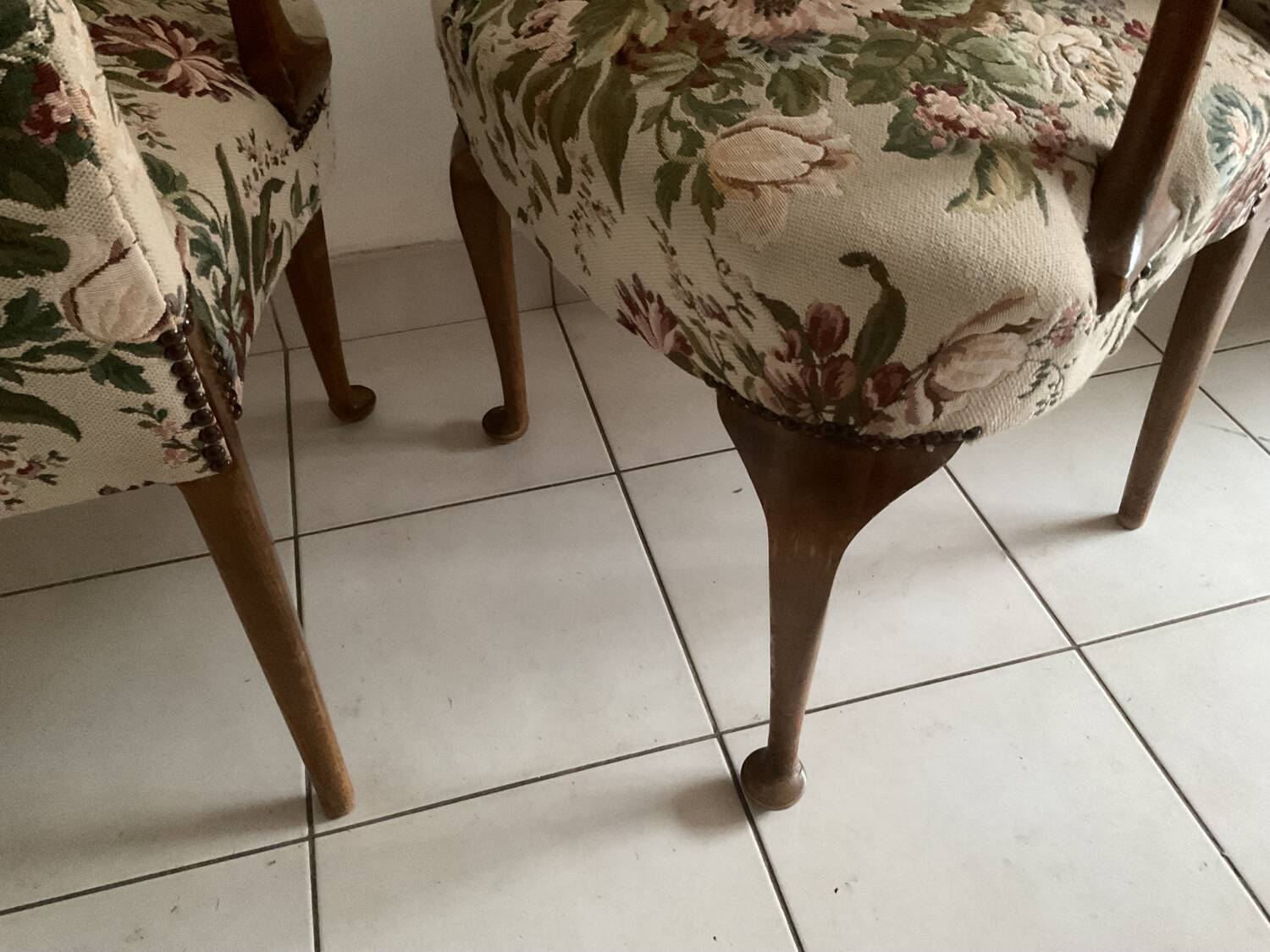 Pair of vintage armchairs in excellent condition.