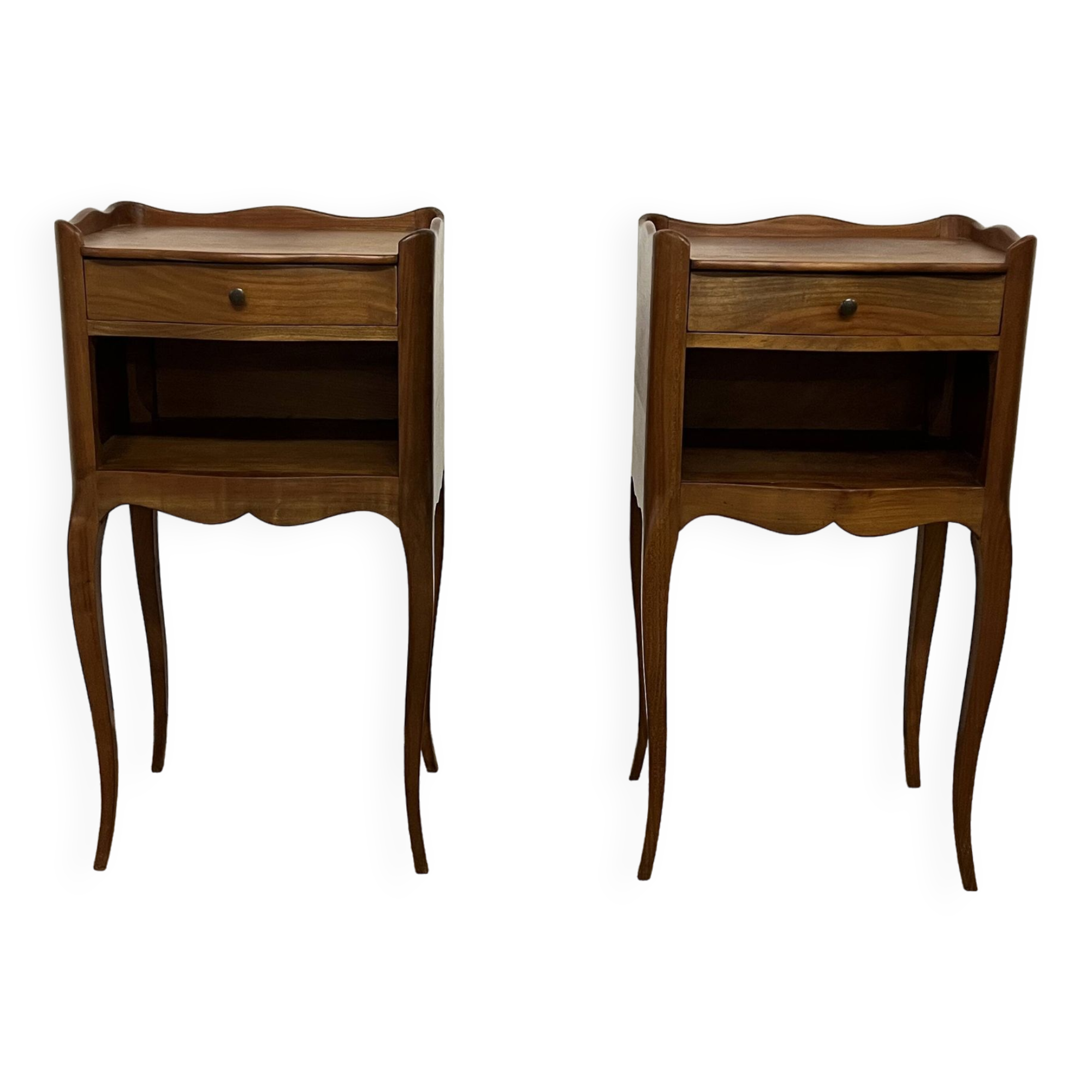 Pair of Louis XV style bedside tables