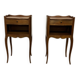 Pair of Louis XV style bedside tables
