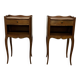Pair of Louis XV style bedside tables