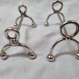 6 silver Christofle knife holders