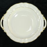 Porcelain pie service from Limoges Bernardaud model louis xv