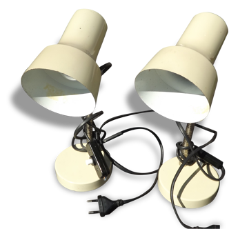 Vintage desk lamps