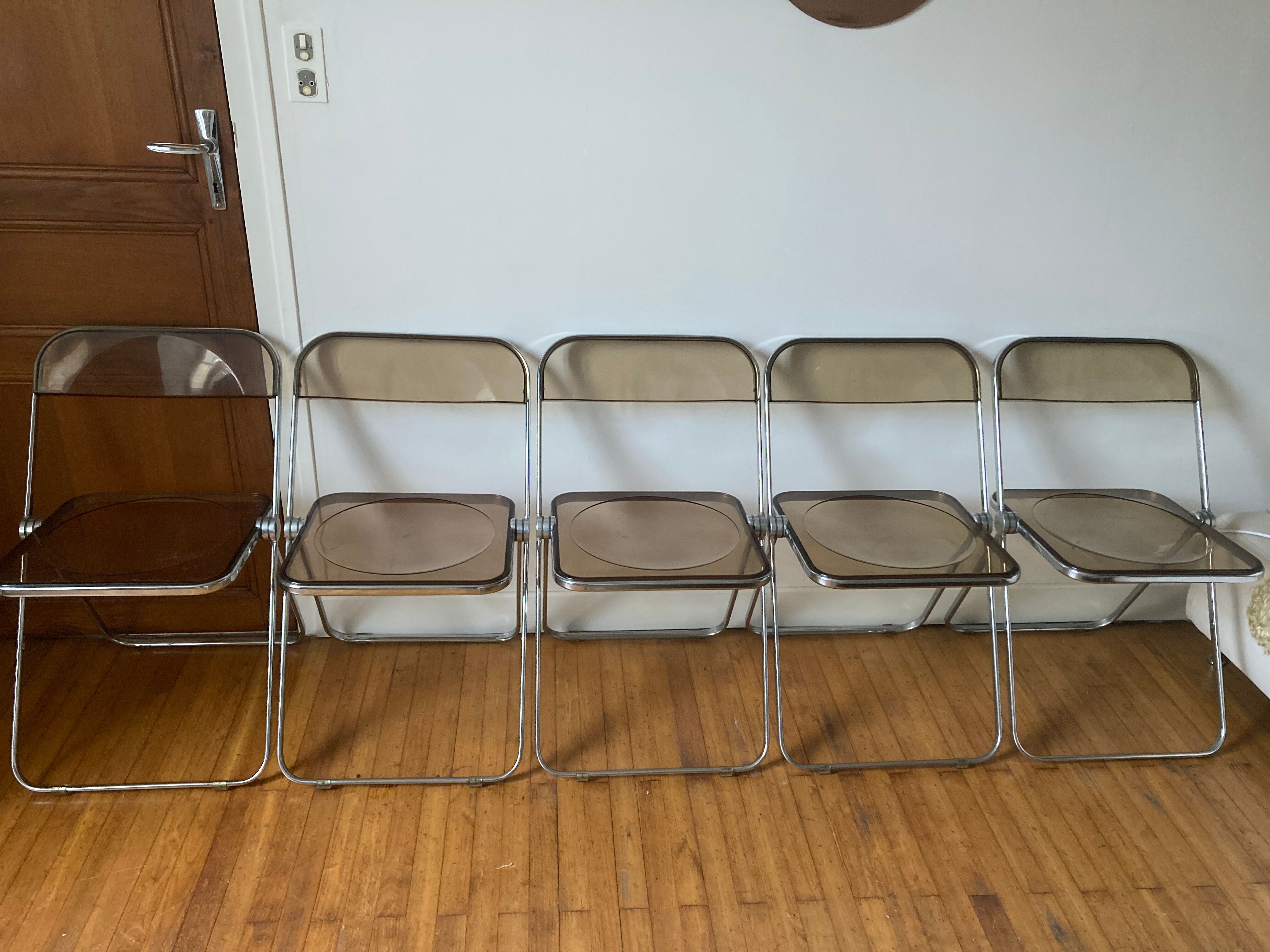 Chairs Plia Giancarlo Piretti