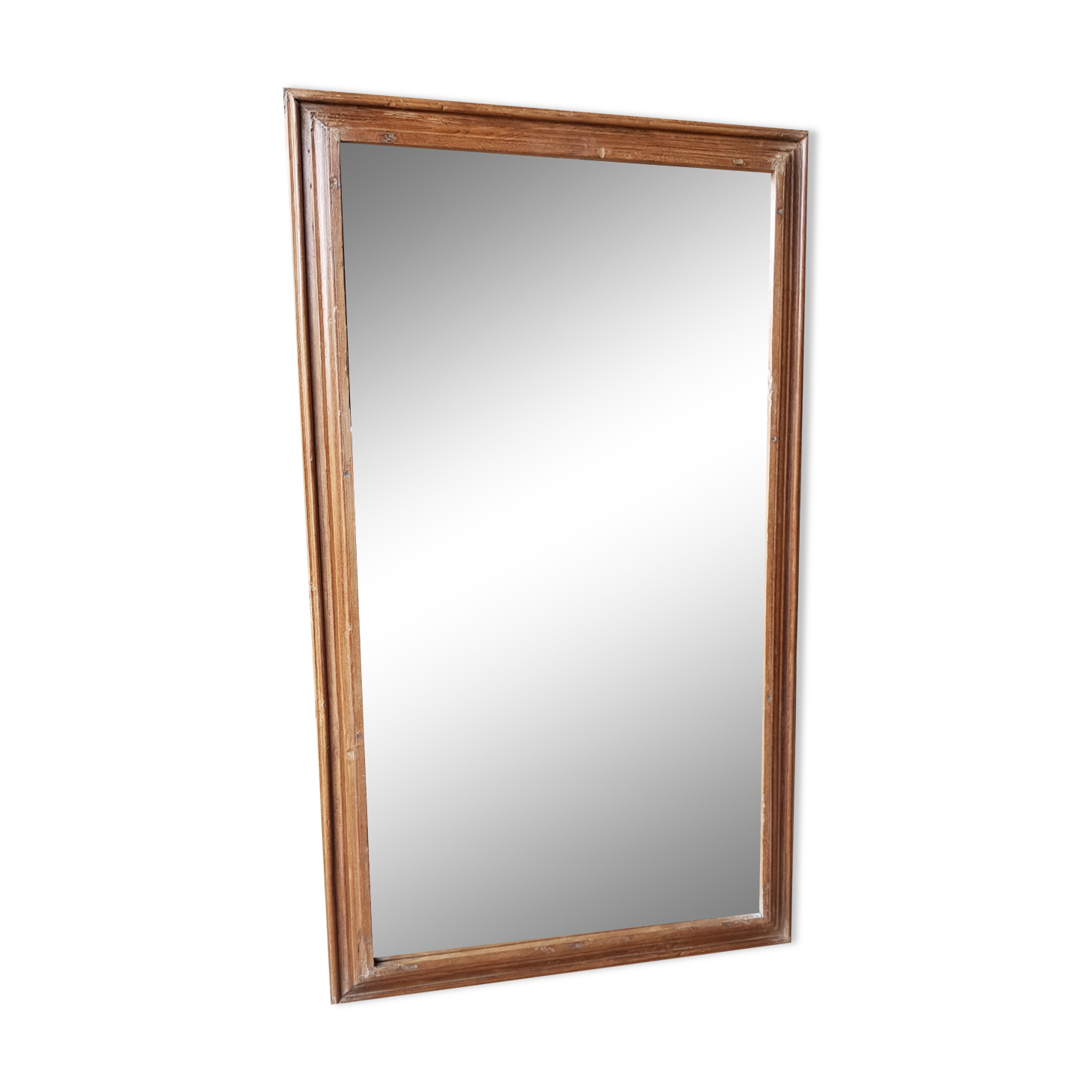 Ancient Burmese teak mirror