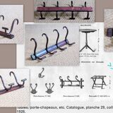 Patère bistro Baumann 1930s