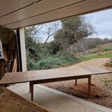 Oak farmhouse table