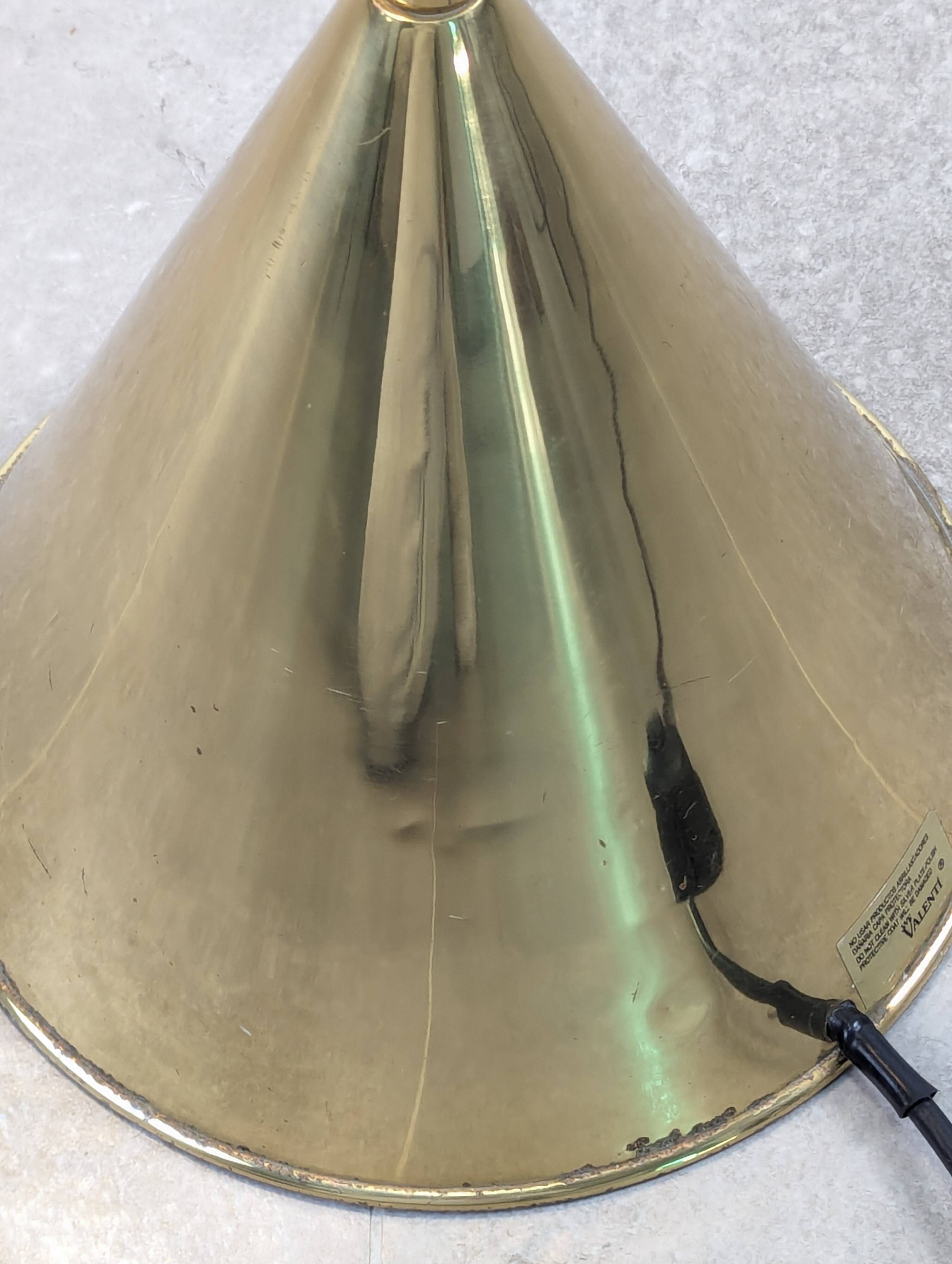 brass floor lamp by Valentí