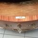 Louis XV style curved chest of drawers, rosewood, restored