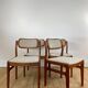 Set of 4 rosewood chairs Johannes Andersen
