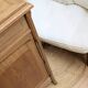 Renovated antique Parisian buffet in oak in Art Nouveau style.