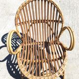 Armchair in rattan for child