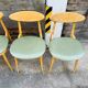 6 Chaises par Baumann éditées par Pierre Guariche Restaurées (licorne)