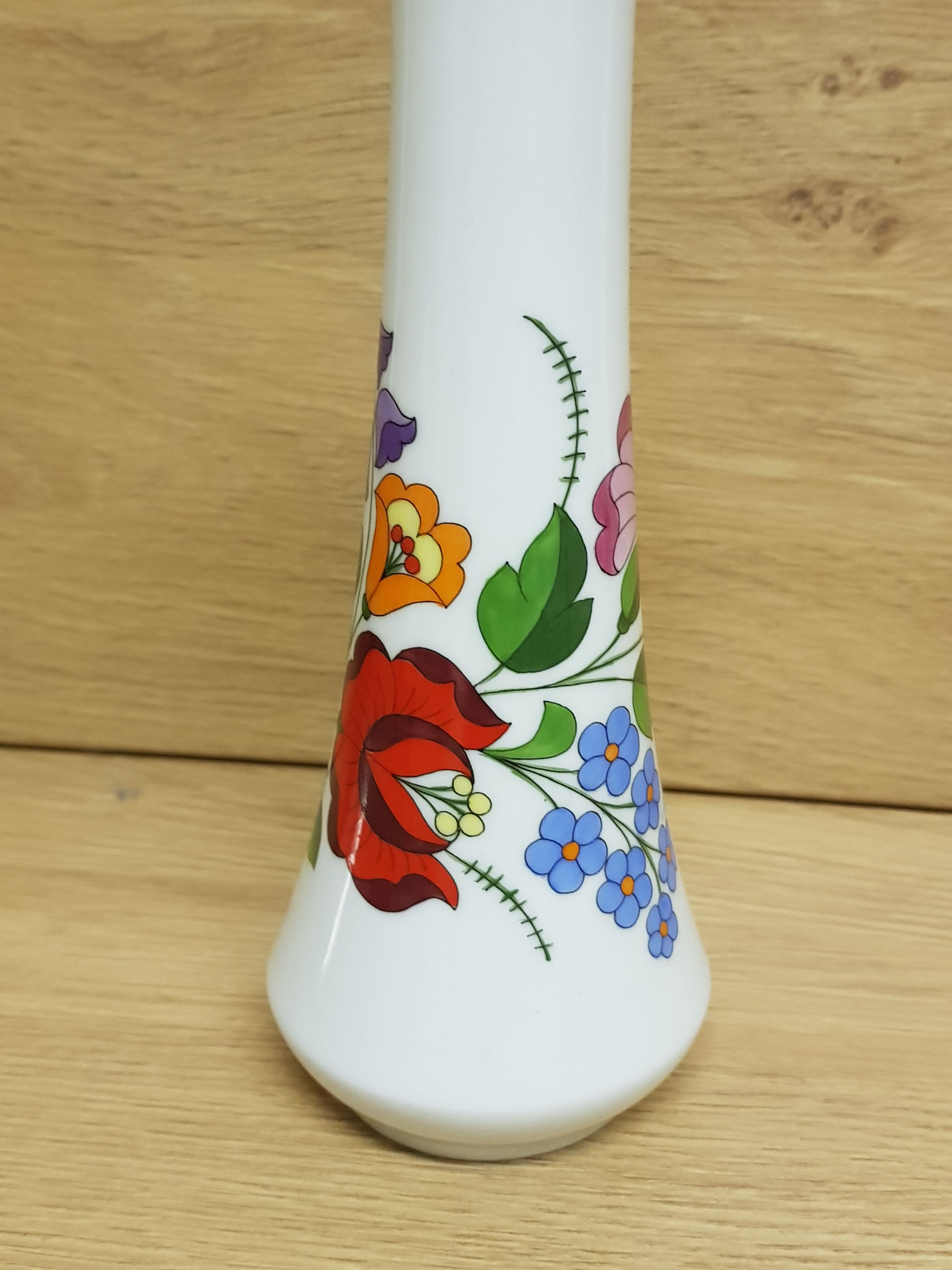 Vase hongrois Kalocsa peint à la main