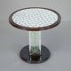 Italian Art Deco mirrored side table from the 1930s