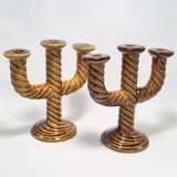 Pair of vintage candlesticks