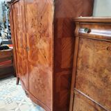 Armoire 2 portes marqueterie