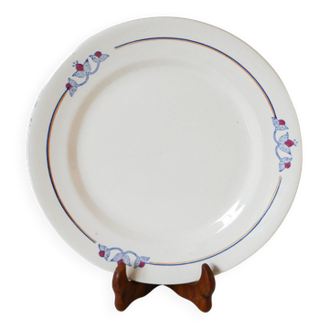 Iron clay dish Salins Charbonnier model Rrégastel early 20th century
