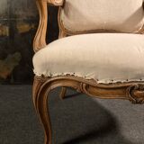 Paire de fauteuils à la Reine