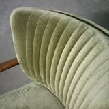 Chair vintage green 50-60 years