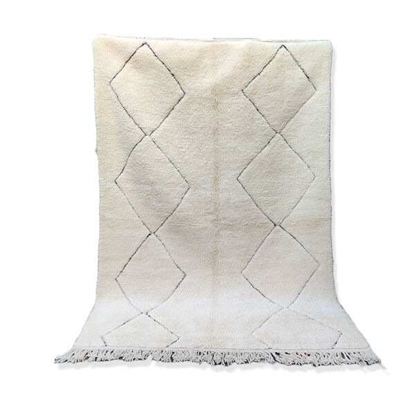 Tapis berbère losanges parallèles 160x240 cm