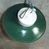 Vintage industrial porcelain suspension