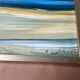 Mid-Century Swedish Oil on Canvas – "Abstract" by Curt Agge, Framed